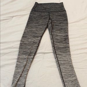 Aerie fleece leggings; worn once